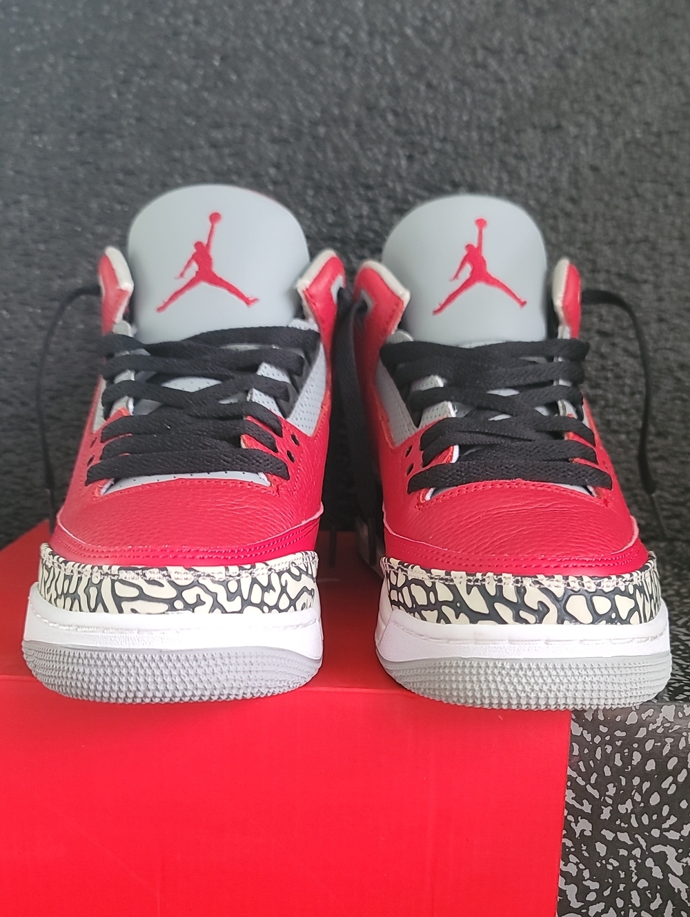 Nike Air Jordan 3 Retro SE "Unite/Red Cement" (Worn Once) Mens 8.5 Ships Today - Picture 7 of 16